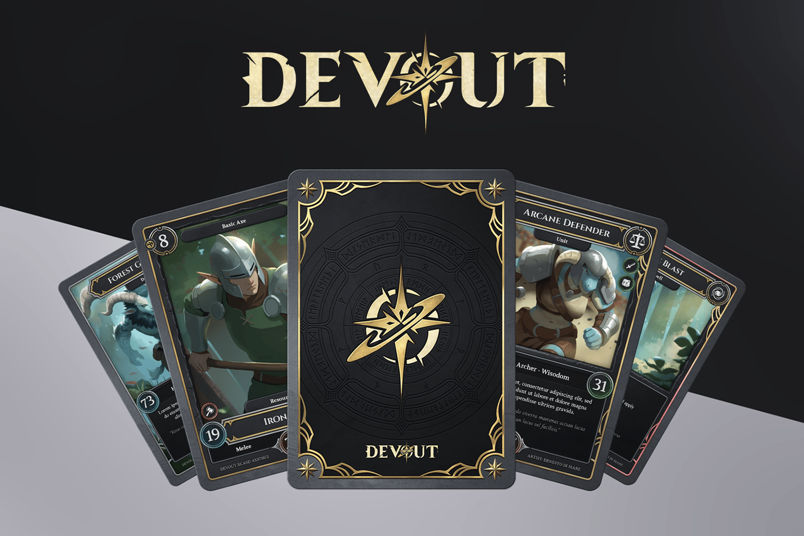 Devout – Brand Identity & Game Branding - Pixarts Studio Work